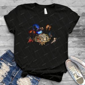Verbannte - Vintage Men's Shirt Tshirt For Women Classic Handmade Shirt Retro Graphic Tee