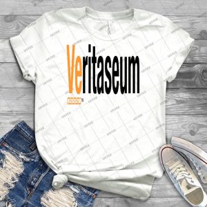 Veritaseum - Vintage Men's Shirt Tshirt For Women Classic Handmade Shirt Retro Graphic Tee
