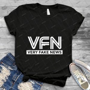 Very Fake News - Vintage Men's Shirt Tshirt For Women Classic Handmade Shirt Retro Graphic Tee