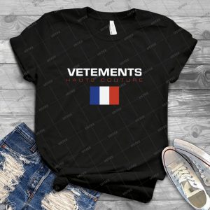 Vetements Haute Couture - Vintage Men's Shirt Tshirt For Women Classic Handmade Shirt Retro Graphic Tee