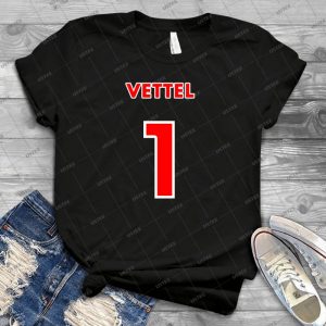 Vettel 1 58 - Trending Shirt For Women Vintage Retro Tee For Men Kid's T-Shirt Handmade Shirt