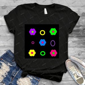 Vibrant Flowers - Best Unisex Trending Handmade T-shirt Gift Idea For Men T-shirt For Woman