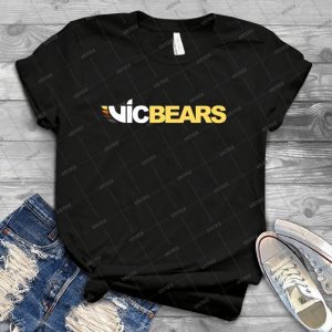 Vicbears Logo - Vintage Men's Shirt Tshirt For Women Classic Handmade Shirt Retro Graphic Tee