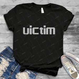Victim T Shirt - Vintage Men's Shirt Tshirt For Women Classic Handmade Shirt Retro Graphic Tee