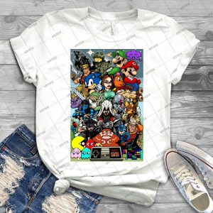 Video Game History - Gift Idea Shirt For Men Tee For Women Classic Retro Vintage Graphic T-Shirt