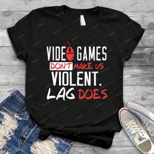 Videospiele Machen Uns Keine Gewalttasche - Gift Idea Shirt For Men Tee For Women Classic Retro Vintage Graphic T-Shirt