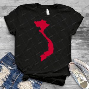 Vietnam Map - Best Unisex Trending Handmade T-shirt Gift Idea For Men T-shirt For Woman