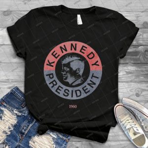 Vintage 1960 Kennedy For President T-Shirt 29 - Vintage Men's Shirt Tshirt For Women Classic Handmade Shirt Retro Graphic Tee