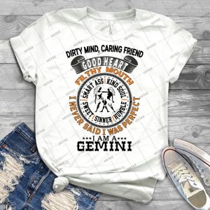 -Zwillinge- - Vintage Men's Shirt Tshirt For Women Classic Handmade Shirt Retro Graphic Tee