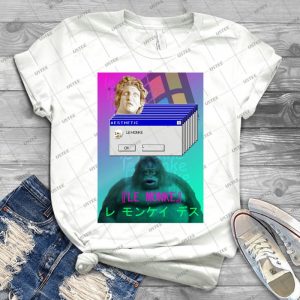 le Monkevaporwave Aesthetics - Gift Idea Shirt For Men Tee For Women Classic Retro Vintage Graphic T-Shirt