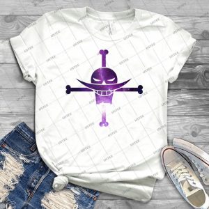 manga Whitebeard Space Logo - Gift Idea Shirt For Men Tee For Women Classic Retro Vintage Graphic T-Shirt