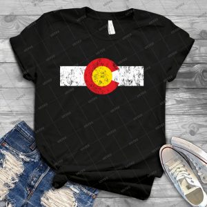 Vintage Colorado Flag 7 - Best Unisex Trending Handmade T-shirt Gift Idea For Men T-shirt For Woman