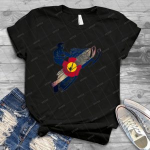 Vintage Colorado Flag Snowmobiler - Vintage Men's Shirt Tshirt For Women Classic Handmade Shirt Retro Graphic Tee