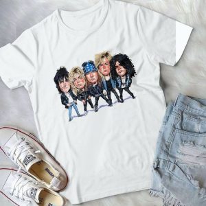 Vintage Guns N Roses T Shirts For Women - Men's Shirt Caricature Guns N Roses Handmade Shirt._72