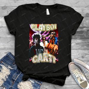 Vintage Playboi Carti Illicit Epiphany - Best Unisex Trending Handmade T-shirt Gift Idea For Men T-shirt For Woman