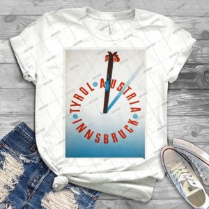 Vintage Poster-Tyrol - Gift Idea Shirt For Men Tee For Women Classic Retro Vintage Graphic T-Shirt