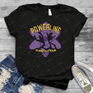 Vintage Powerline Concert Logo - A Goofy Movie 22 - Best Unisex Trending Handmade T-shirt Gift Idea For Men T-shirt For Woman