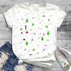 Vintage Ski Game - Best Unisex Trending Handmade T-shirt Gift Idea For Men T-shirt For Woman