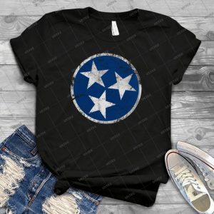 Vintage State Flag Of Tennessee 84 - Best Unisex Trending Handmade T-shirt Gift Idea For Men T-shirt For Woman