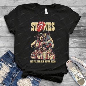 Vintage Stones No Filter U.S Tour 2020 Shirt – The Rolling Stones In Loving Memory Handmade Shirt