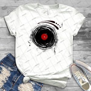 Vinyl Records Retro Grunge - Best Unisex Trending Handmade T-shirt Gift Idea For Men T-shirt For Woman