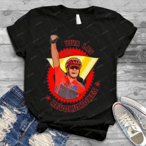Viva Las Revoluciones-Chris Froome La Vuelta - Vintage Men's Shirt Tshirt For Women Classic Handmade Shirt Retro Graphic Tee