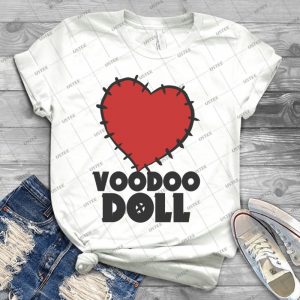 Vixx-Voodoo Doll Heart - Best Unisex Trending Handmade T-shirt Gift Idea For Men T-shirt For Woman