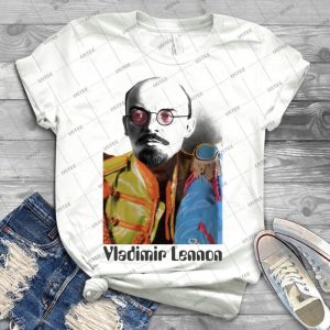 Vladimir Lennon 76 - Best Unisex Trending Handmade T-shirt Gift Idea For Men T-shirt For Woman