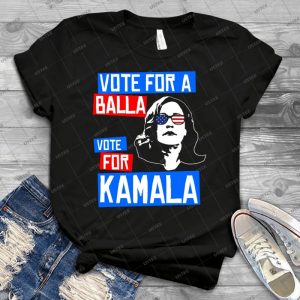 Vote For A Balla, Vote For Kamala - Vintage Men's Shirt Tshirt For Women Classic Handmade Shirt Retro Graphic Tee