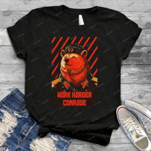 Vote Soviet Bear - Russian Bear Meme 4 - Vintage Men's Shirt Tshirt For Women Classic Handmade Shirt Retro Graphic Tee