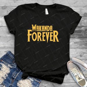 Wakanda Forever Yellow - Gift Idea Shirt For Men Tee For Women Classic Retro Vintage Graphic T-Shirt