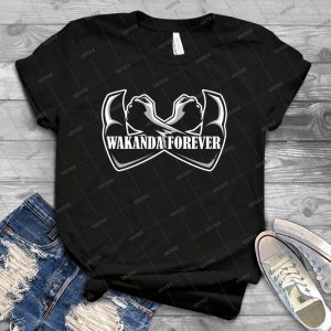 Wakanda Pour Toujours 92 - Vintage Men's Shirt Tshirt For Women Classic Handmade Shirt Retro Graphic Tee