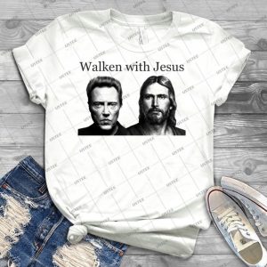 Walken With Jesus 82 - Trending Shirt For Women Vintage Retro Tee For Men Kid's T-Shirt Handmade Shirt