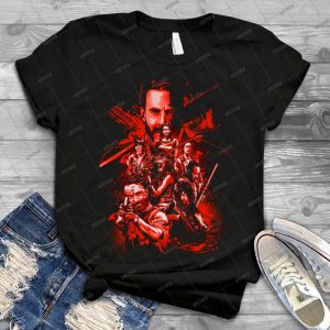 Walkers Ii - Vintage Men's Shirt Tshirt For Women Classic Handmade Shirt Retro Graphic Tee