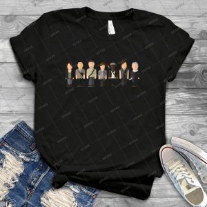 Walking Dead - Season 6 Main 4 - Vintage Men's Shirt Tshirt For Women Classic Handmade Shirt Retro Graphic Tee