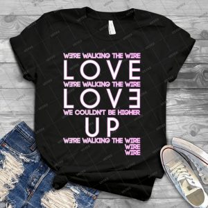 Walking The Wire-Imagine Dragons-Evolve - Vintage Men's Shirt Tshirt For Women Classic Handmade Shirt Retro Graphic Tee