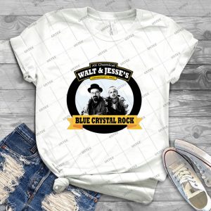 Walt And Jesse S - Vintage Men's Shirt Tshirt For Women Classic Handmade Shirt Retro Graphic Tee