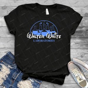 Walter White Laboratories T Shirt Breaking Pinkman Bad Amc Heisenberg Mr White - Gift Idea Shirt For Men Tee For Women Classic Retro Vintage Graphic T-Shirt