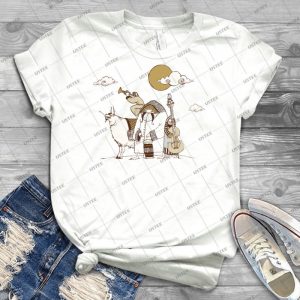 Wandering Troubadours 90 - Vintage Men's Shirt Tshirt For Women Classic Handmade Shirt Retro Graphic Tee
