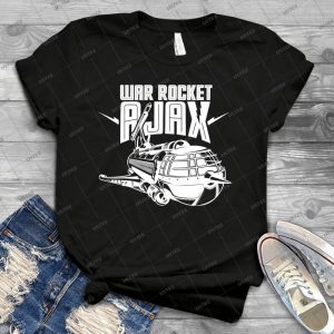 War Rocket Ajax - Vintage Men's Shirt Tshirt For Women Classic Handmade Shirt Retro Graphic Tee