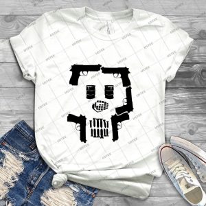 War Skull - Best Unisex Trending Handmade T-shirt Gift Idea For Men T-shirt For Woman