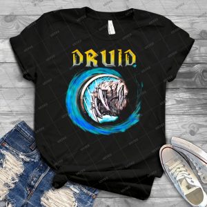Warcraft-Druid - Gift Idea Shirt For Men Tee For Women Classic Retro Vintage Graphic T-Shirt