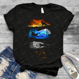 Warrior Cats- Four Elements, Four Clans 81 - Gift Idea Shirt For Men Tee For Women Classic Retro Vintage Graphic T-Shirt