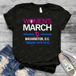 Washington Dc Women S March January 20th 2018 - Best Unisex Trending Handmade T-shirt Gift Idea For Men T-shirt For Woman