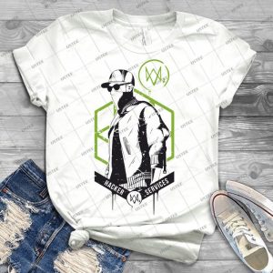 Watch Dogs 2-Hacker Services - Best Unisex Trending Handmade T-shirt Gift Idea For Men T-shirt For Woman