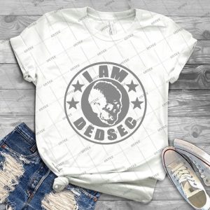 Watch Dogs 2 Dedsec Logo - Gift Idea Shirt For Men Tee For Women Classic Retro Vintage Graphic T-Shirt