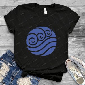 Waterbending - Vintage Men's Shirt Tshirt For Women Classic Handmade Shirt Retro Graphic Tee
