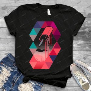 Watermelon Popsicle 4 - Vintage Men's Shirt Tshirt For Women Classic Handmade Shirt Retro Graphic Tee
