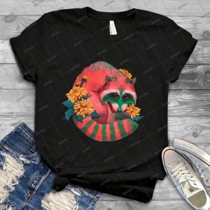Watermelon Raccoon - Best Unisex Trending Handmade T-shirt Gift Idea For Men T-shirt For Woman