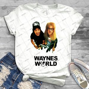 Wayne S World - Gift Idea Shirt For Men Tee For Women Classic Retro Vintage Graphic T-Shirt